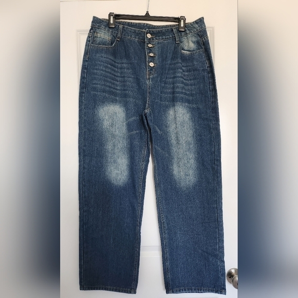 EUC Mom Like Denim Jeans size 12-14 - Picture 1 of 8